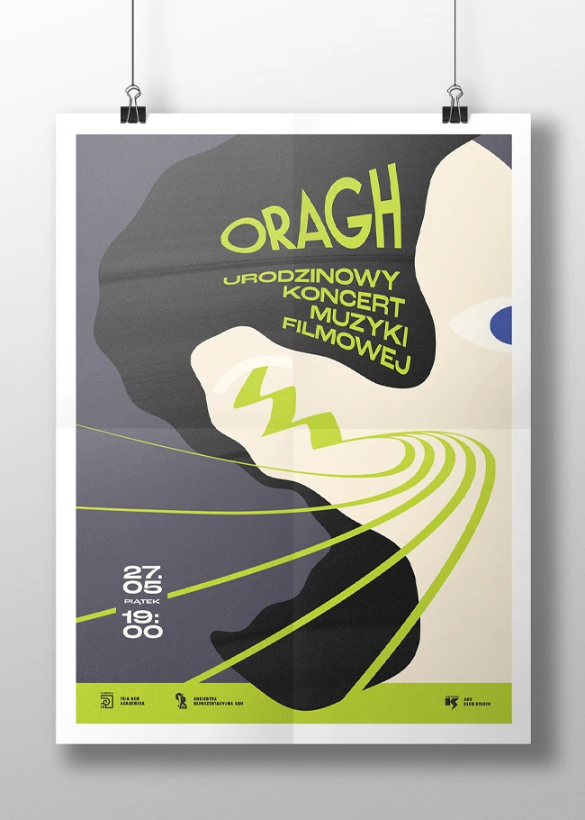 Projekt Graficzny - Plakat ORAGH